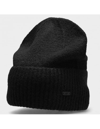 4F Beanie Î‘Î½Î´ÏÎ¹ÎºÏŒÏ‚ Î£ÎºÎ¿ÏÏ†Î¿Ï‚ Î Î»ÎµÎºÏ„ÏŒÏ‚ ÏƒÎµ ÎœÎ±ÏÏÎ¿ Ï‡ÏÏŽÎ¼Î± H4Z22-CAD012-20S